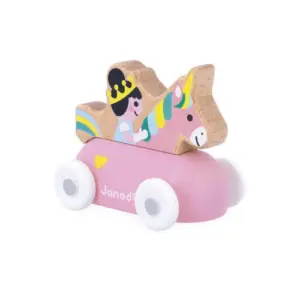Coche Princesa de Madera Reino Encantado - Cross Roads Janod
