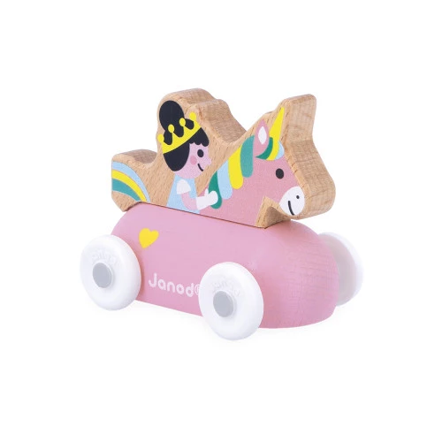 Coche Princesa de Madera Reino Encantado - Cross Roads Janod