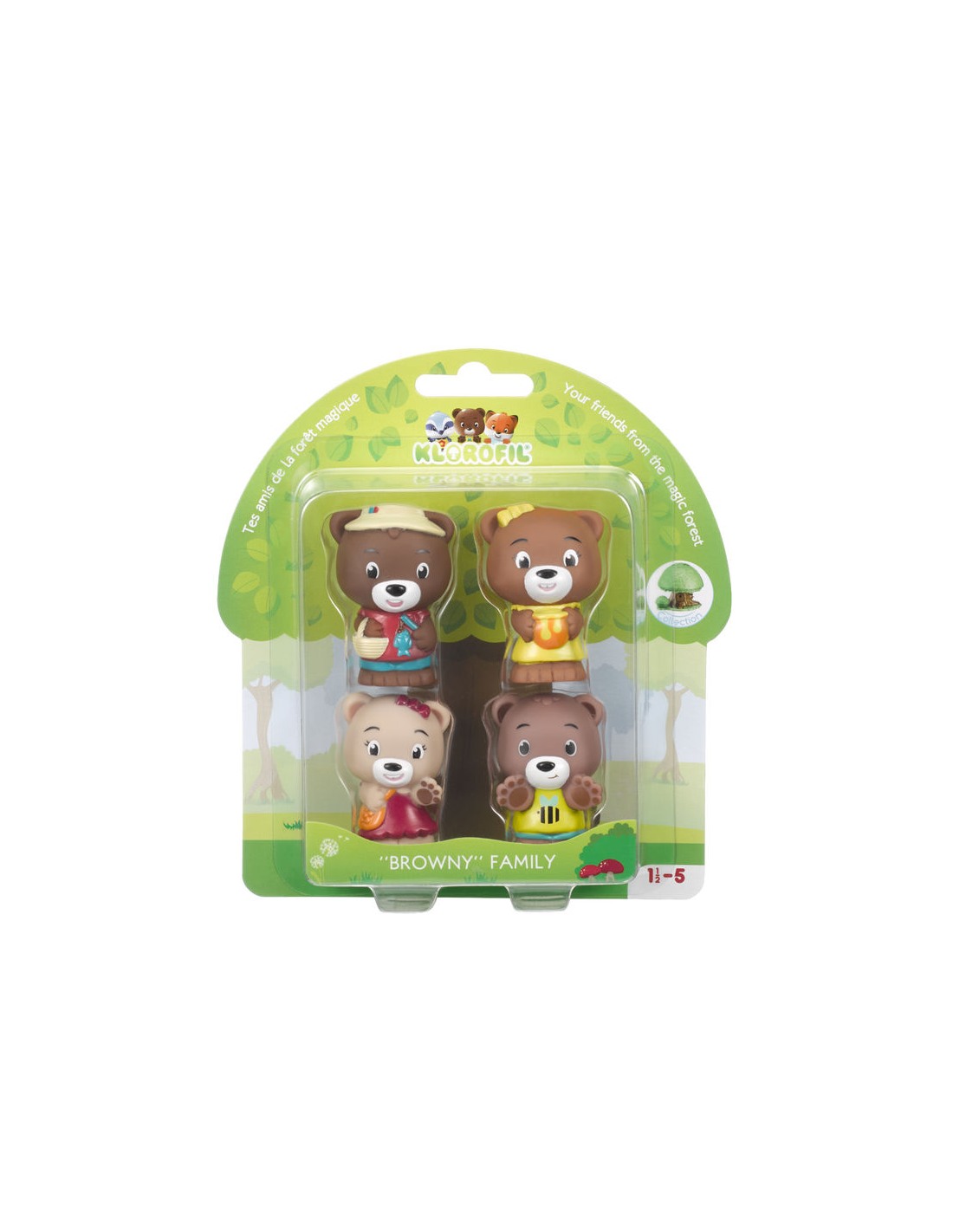 Familia Browny set de 4