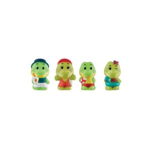 Familia Croco set de 4 figuras mágicas Klorofil