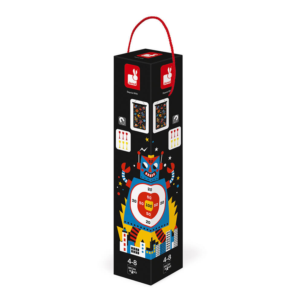 Juego de Dardos Magnéticos Robots Janod - Imagen 5