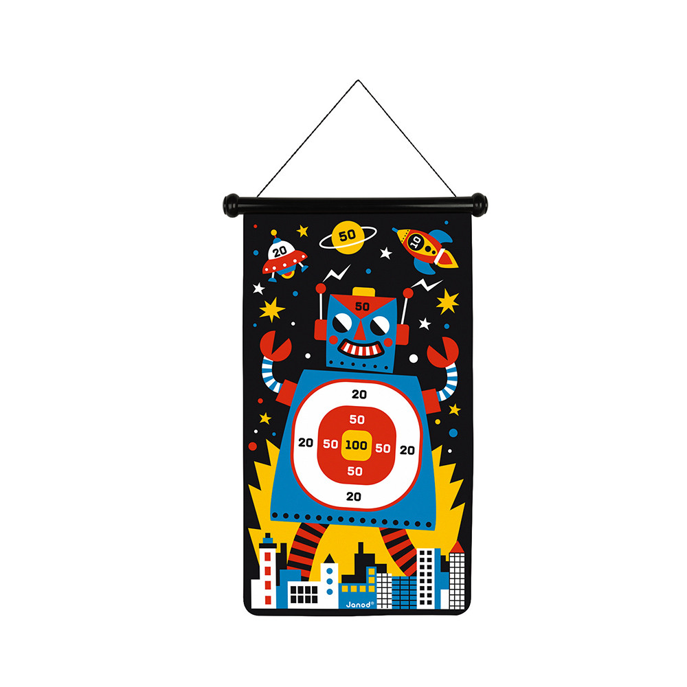 Juego de Dardos Magnéticos Robots Janod