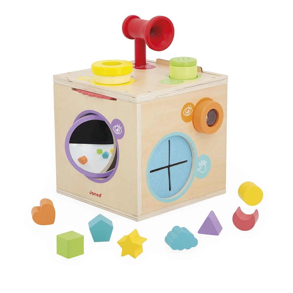 Juego sensorial - Caja Sensorial Janod