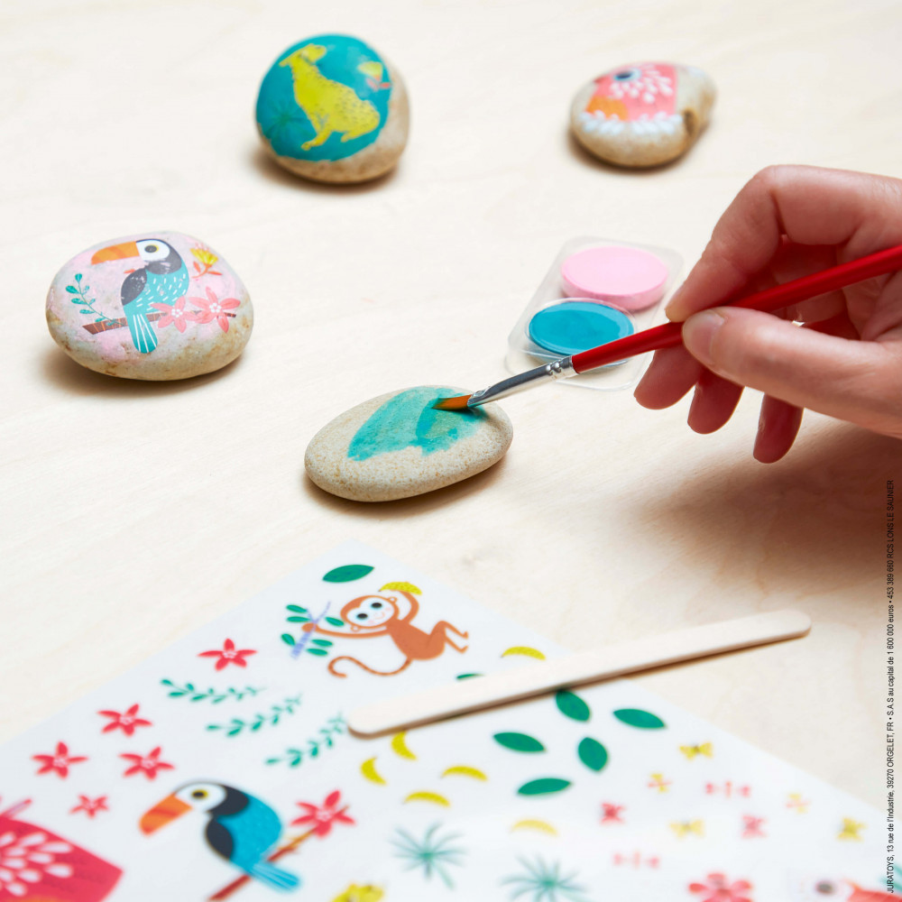 Kit creativo - Piedras para decorar Janod - Imagen 2