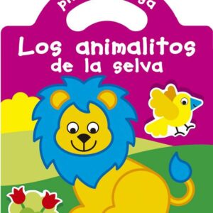 Pinta y pega los animalitos de la selva