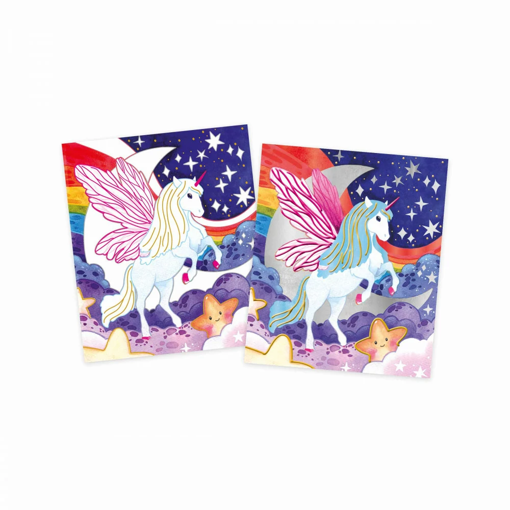 Pinturas Nacradas Y En 3D Unicornios Janod - Imagen 4