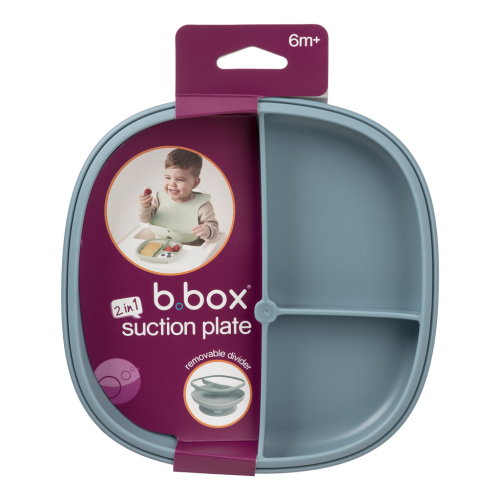 Plato 2 en 1 con ventosa y compatimentos extraíbles Ocean B.Box - Imagen 10