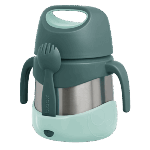 Termo con cuchara/tenedor 335ml Emerald Forest B.Box