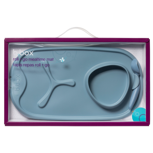 Bandeja silicona Roll + Go con cuchara Ocean B.Box - Imagen 7