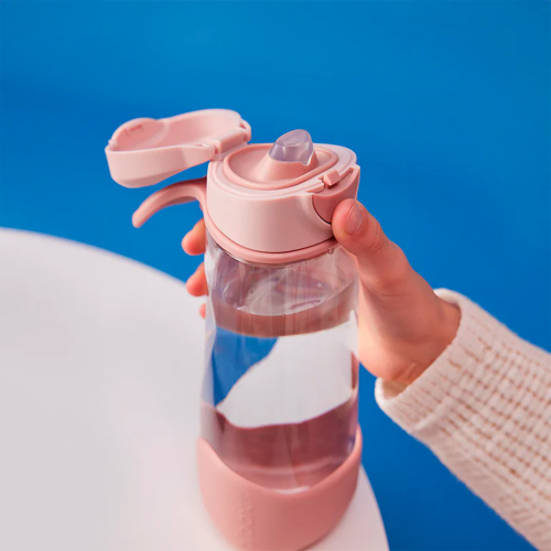 Botella tritán con boquilla y asa 600ml Blush Crush - Imagen 5