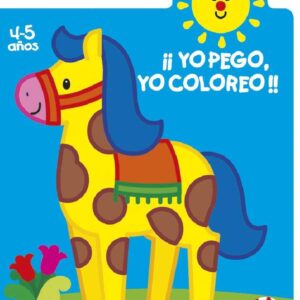 ¡Yo pego, yo coloreo! 4-5 años