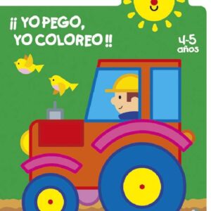 ¡Yo pego, yo coloreo! 4-5 años