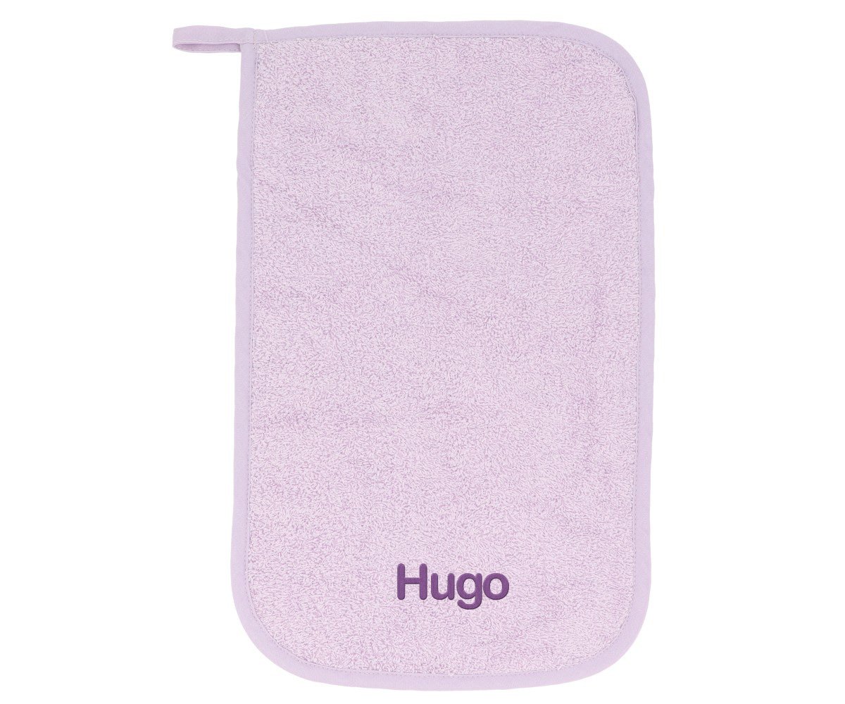 Toalla Guarderia Personalizable Malva - Imagen 2