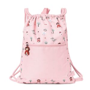 Mochila Saco Impermeable Little Red Personalizable