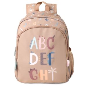 Mochila Mediana Funny Letters + Llavero Personalizable