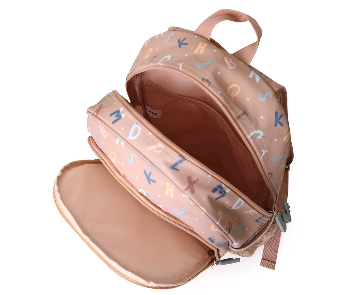 Mochila Mediana Funny Letters + Llavero Personalizable - Imagen 7