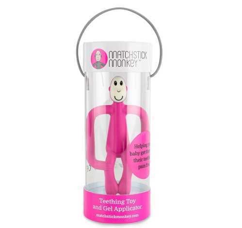 Mordedor Matchstick Monkey Rosa - Imagen 4
