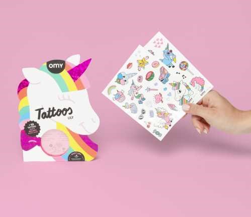 Tatoos Omy Unicornio Lily - Imagen 3