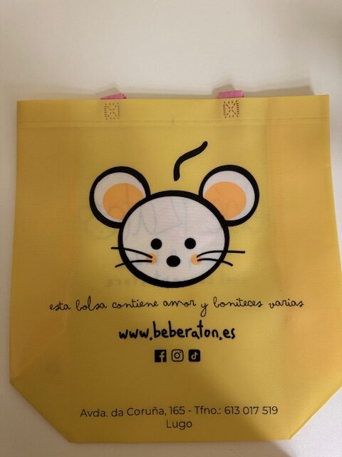 Bolsa Reutilizable Bebé ratón