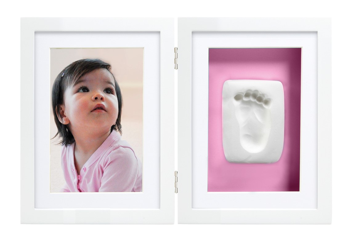 Marco de mesa Babyprints Blanco - Imagen 2