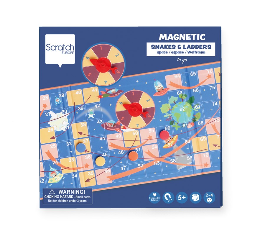 Juego Magnético de Viaje Ser & Escalera Scratch - Imagen 2