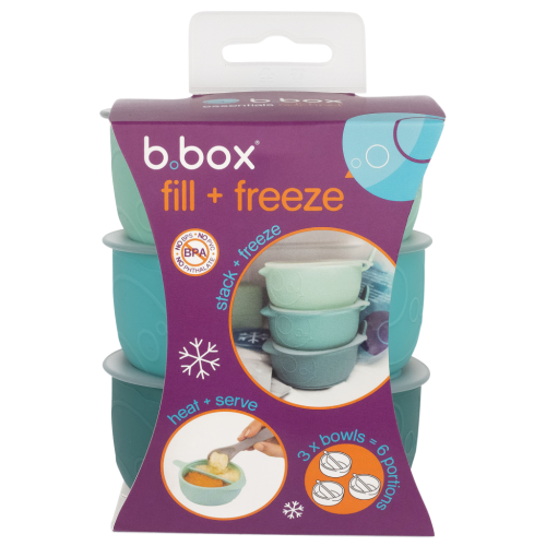Depósitos para congelar comida con compartimentos y tapas Fill + Freeze - Imagen 2