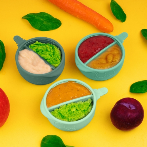 Depósitos para congelar comida con compartimentos y tapas Fill + Freeze - Imagen 7