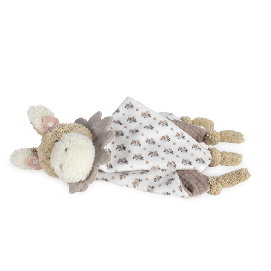 Doudou Burrito Botton Flores - Imagen 2