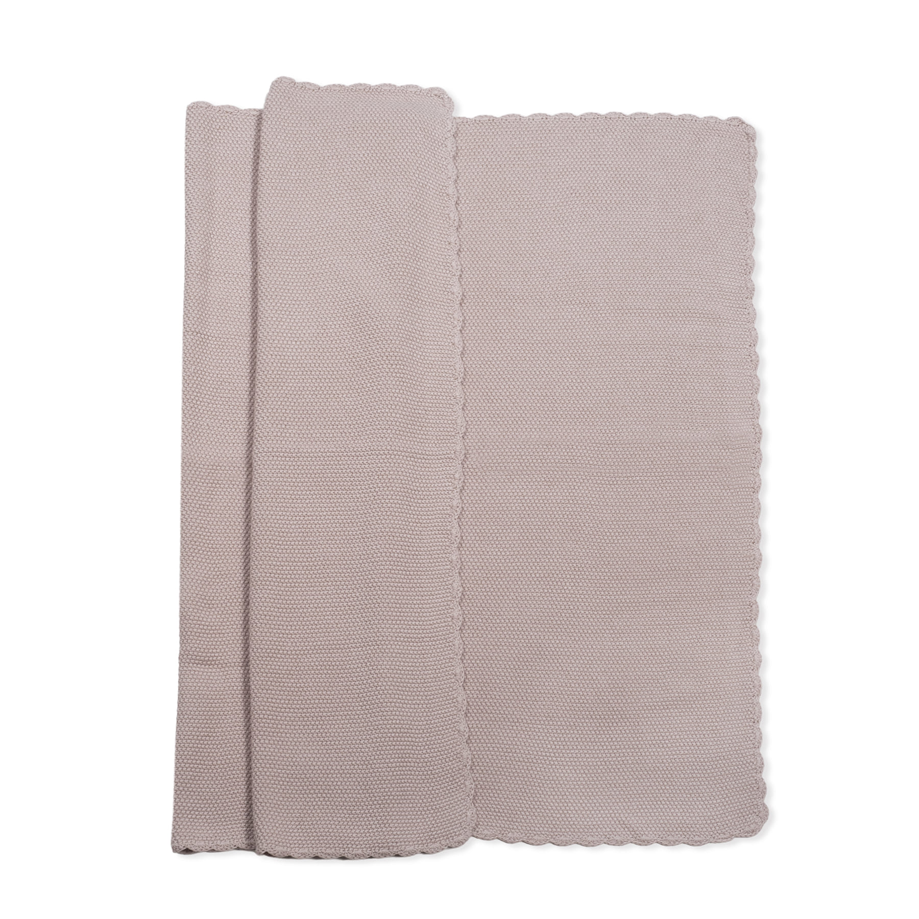 Manta Tricot Rosa - Imagen 2