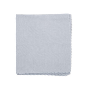Manta Tricot Azul