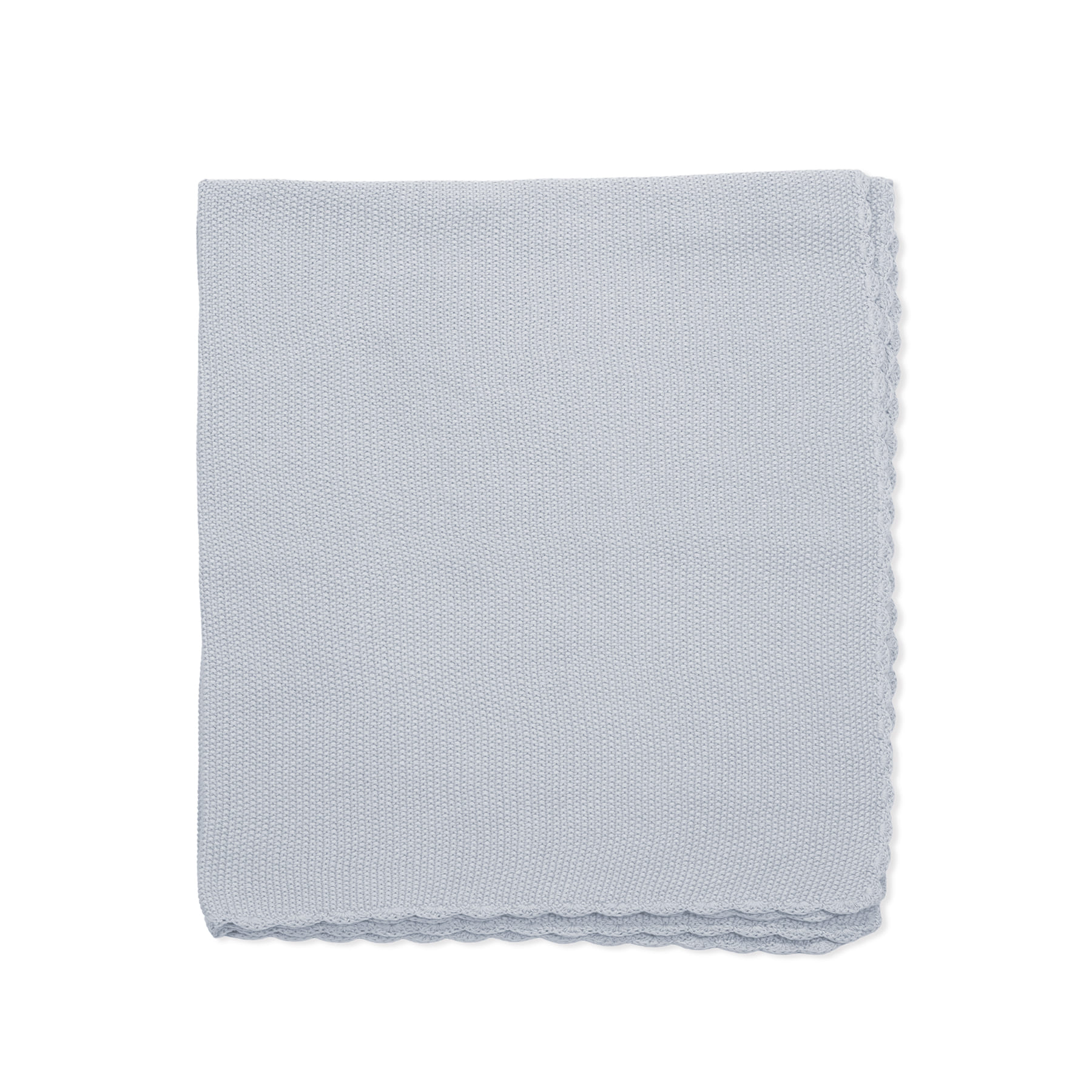 Manta Tricot Azul