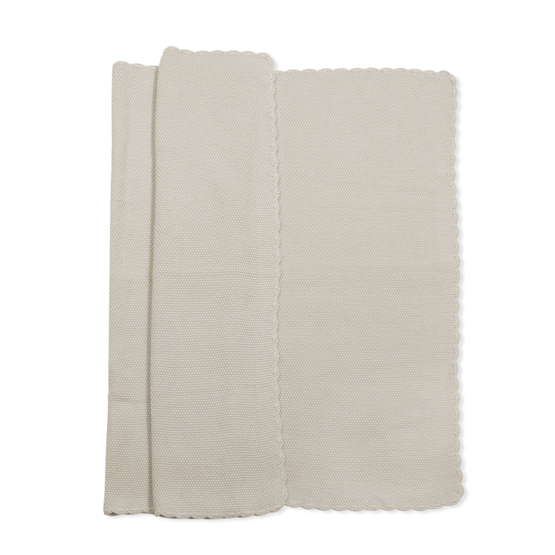 Manta Tricot Beige - Imagen 2