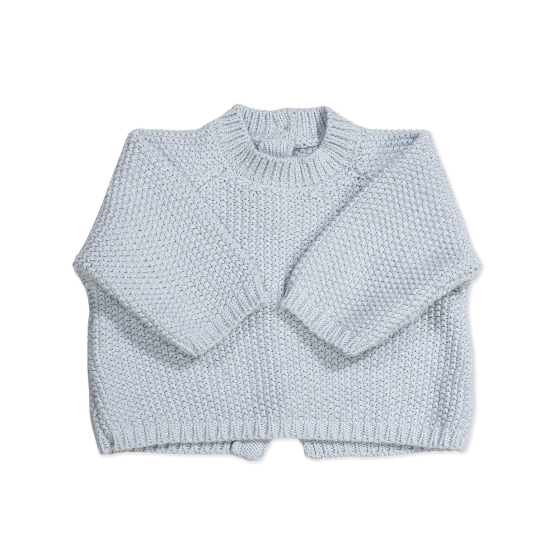 Set Tricot Jersey + Ranita + Body Bámbula Azul 0-1 M 56CM - Imagen 4