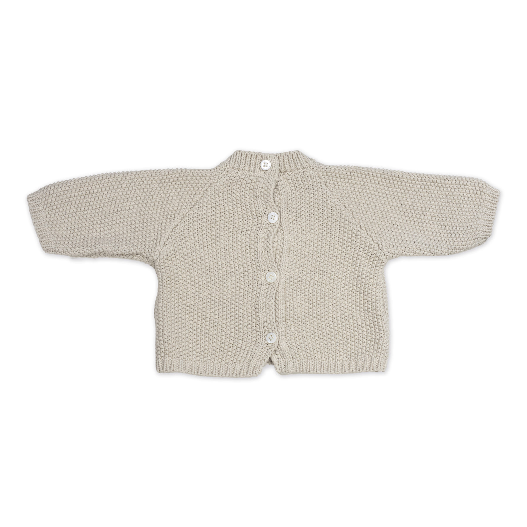 Set Tricot Jersey + Ranita + Body Bámbula Beige 0-1 M 56CM - Imagen 5