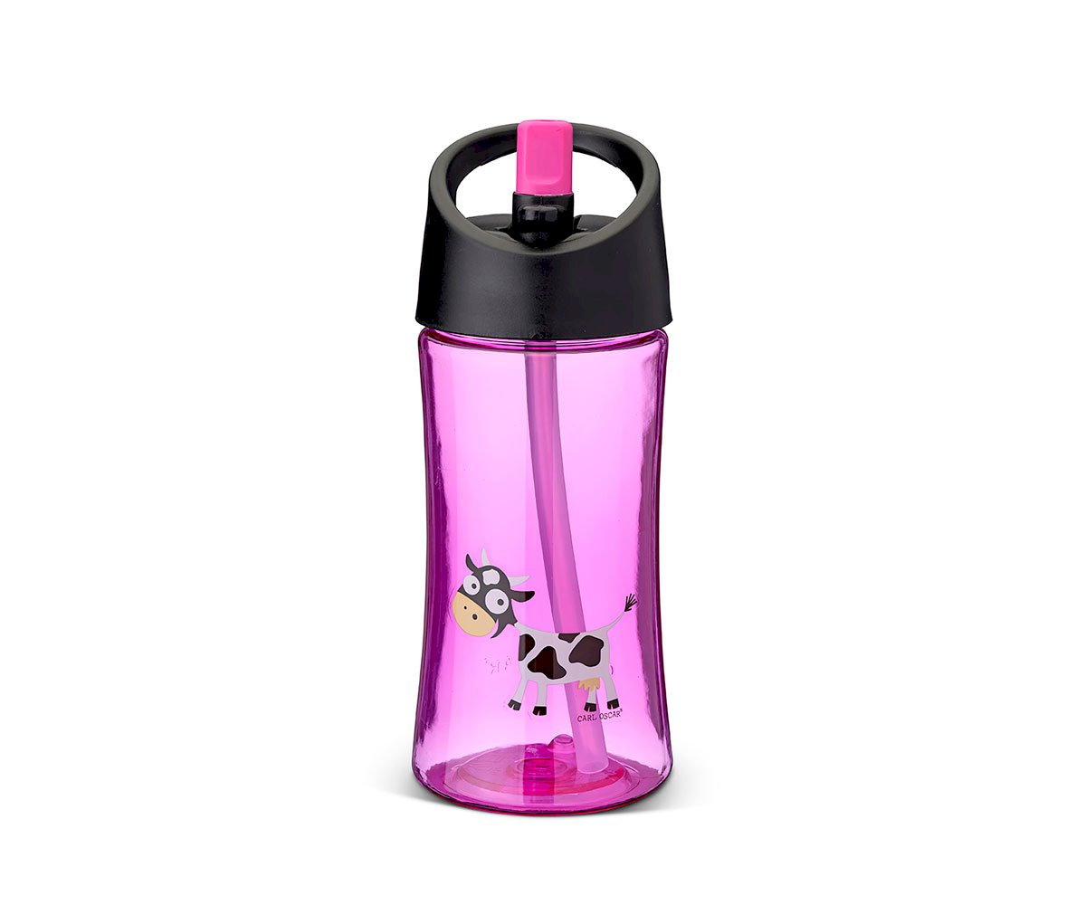 Botella Tritán 350ml Vaca Purple Carl Oscar