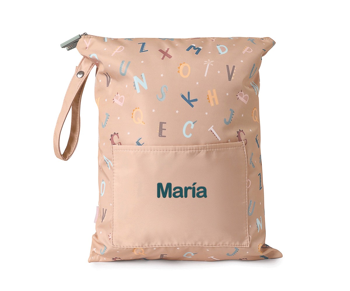 Bolsa Impermeable Grande Funny Letters Personalizable - Imagen 2