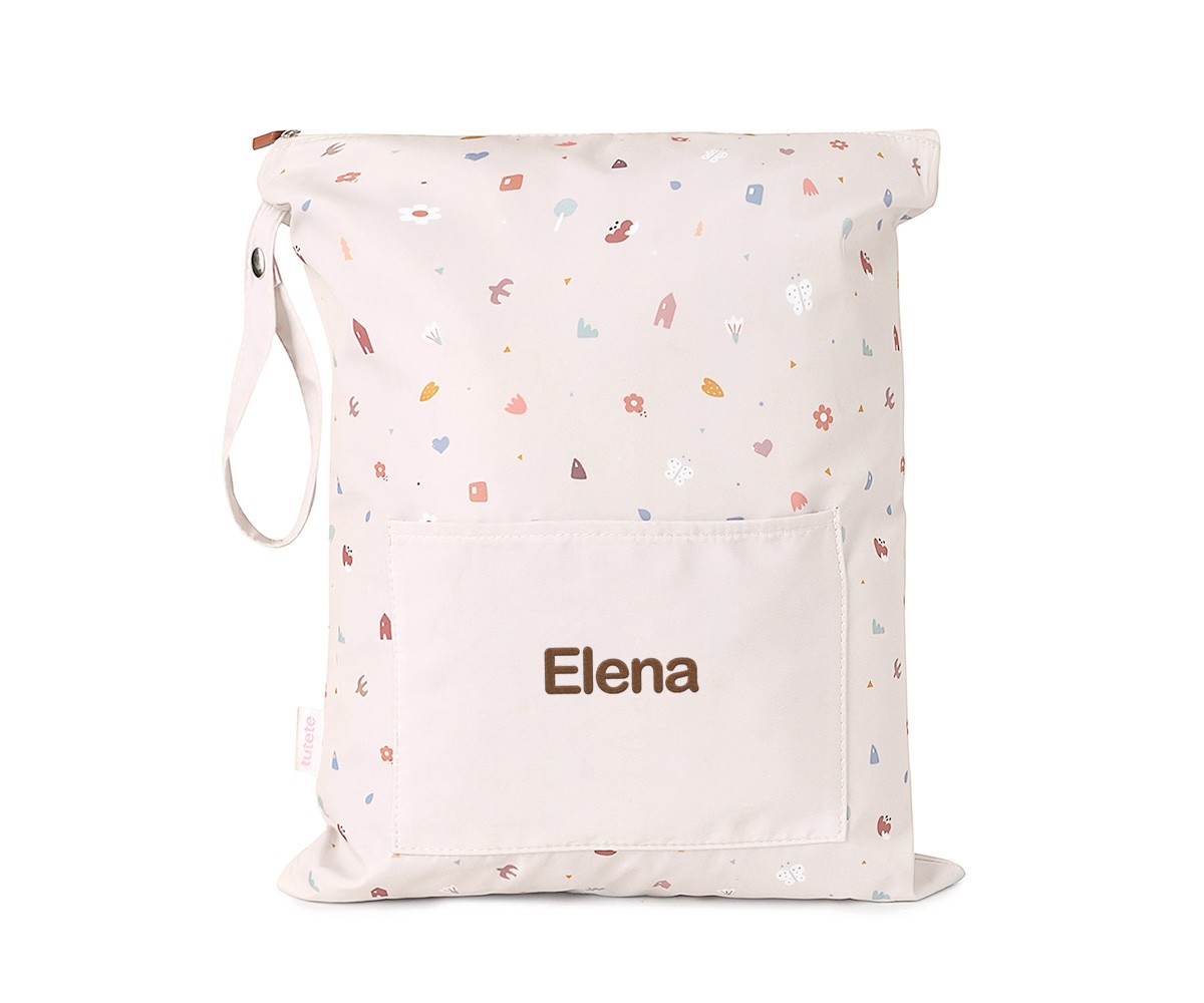 Bolsa Impermeable Grande Geometric Nature Personalizable - Imagen 2