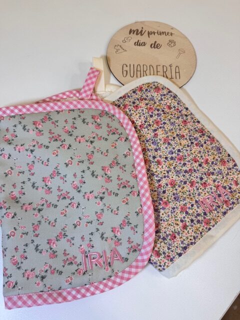 Toalla Guarderia Personalizable Bebé Ratón