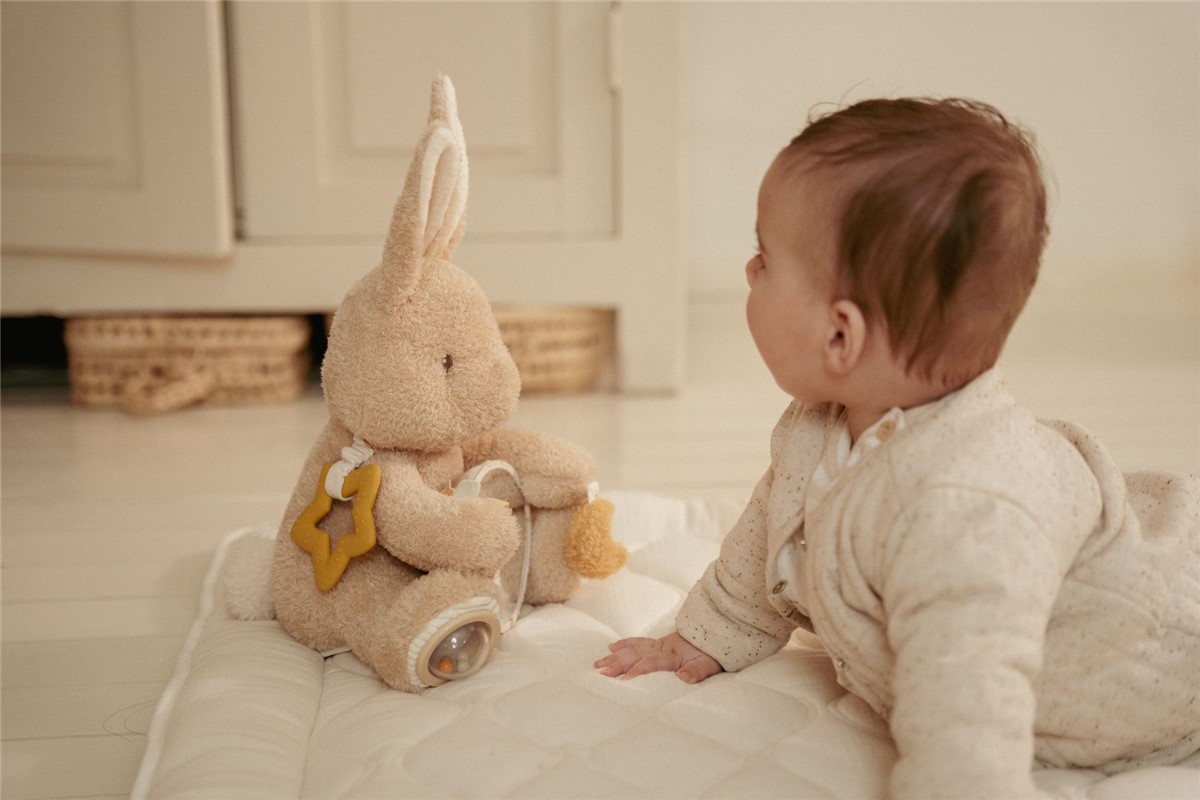 Conejo de Actividades Newborn Natural Little Dutch - Imagen 4
