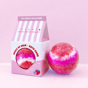 Bomba de baño colección helado - aroma fresa