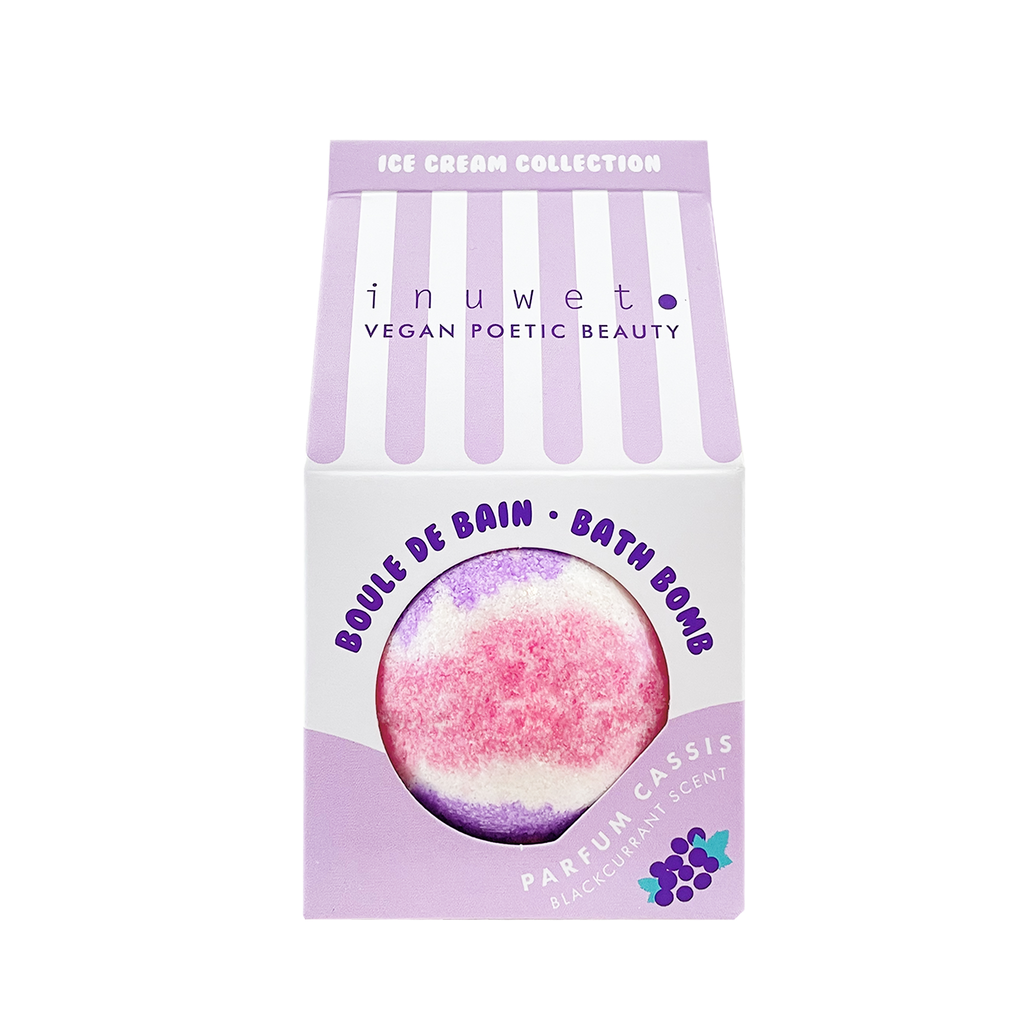 Bomba de baño colección helado - aroma arándanos - Imagen 2