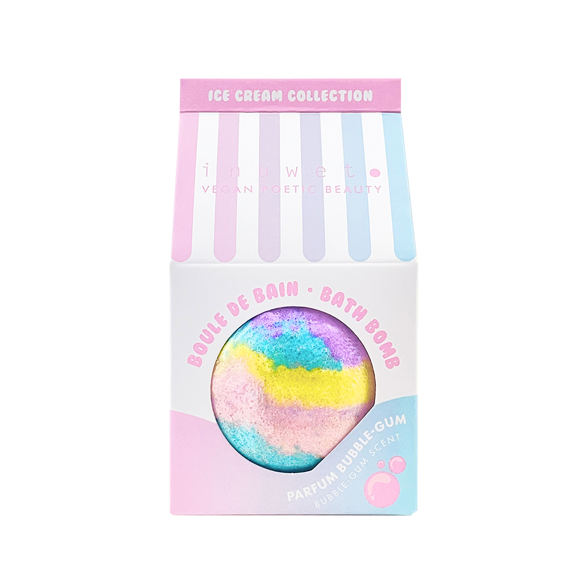 Bomba de baño colección helado - aroma chicle - Imagen 2