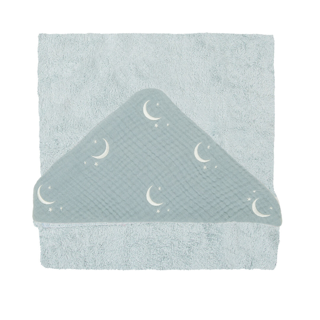 Capa Baño75x75 Matalase Azul/Gris Bimbidreams