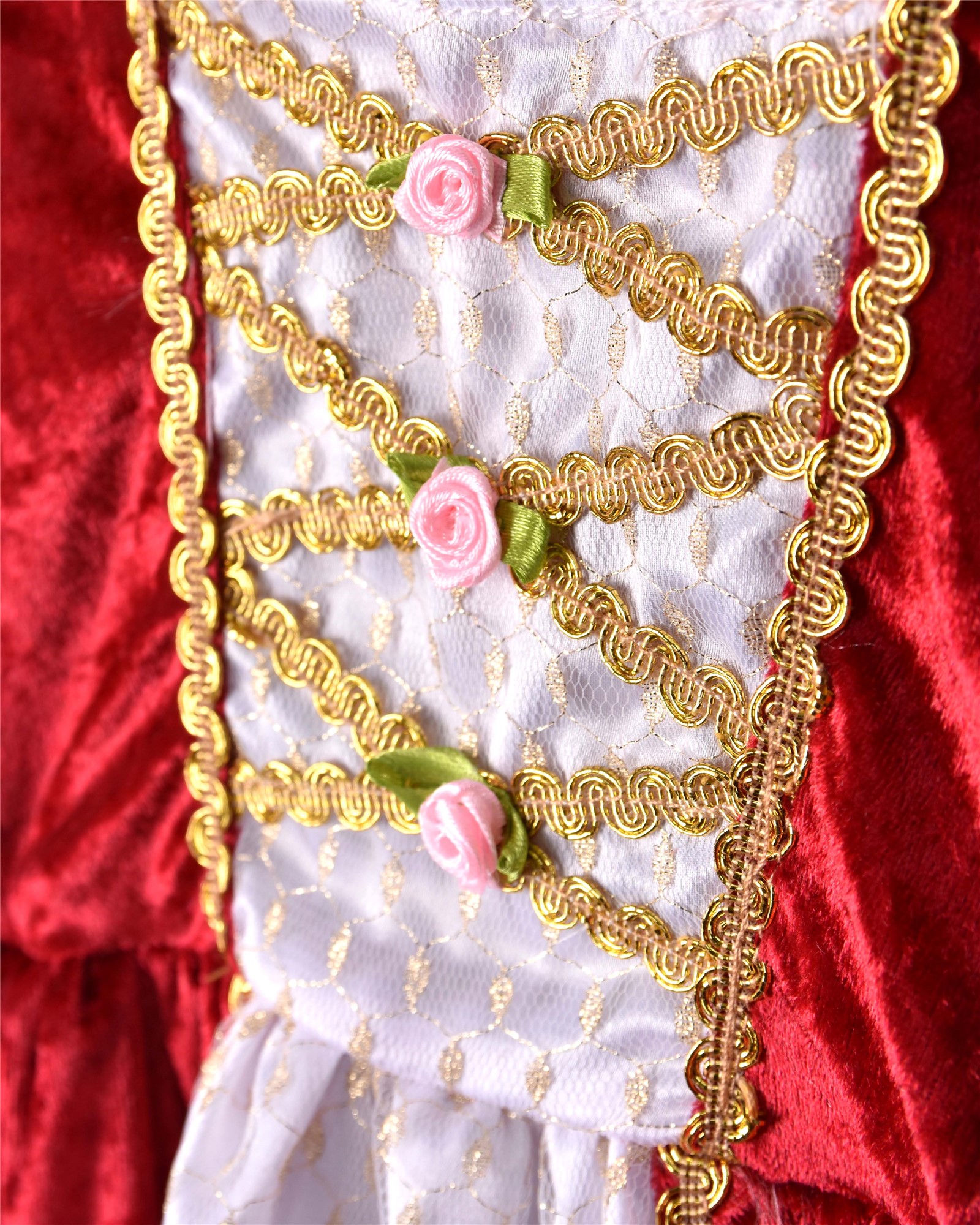 Disfraz Princesa Rojo Den Goda Fen - Imagen 5
