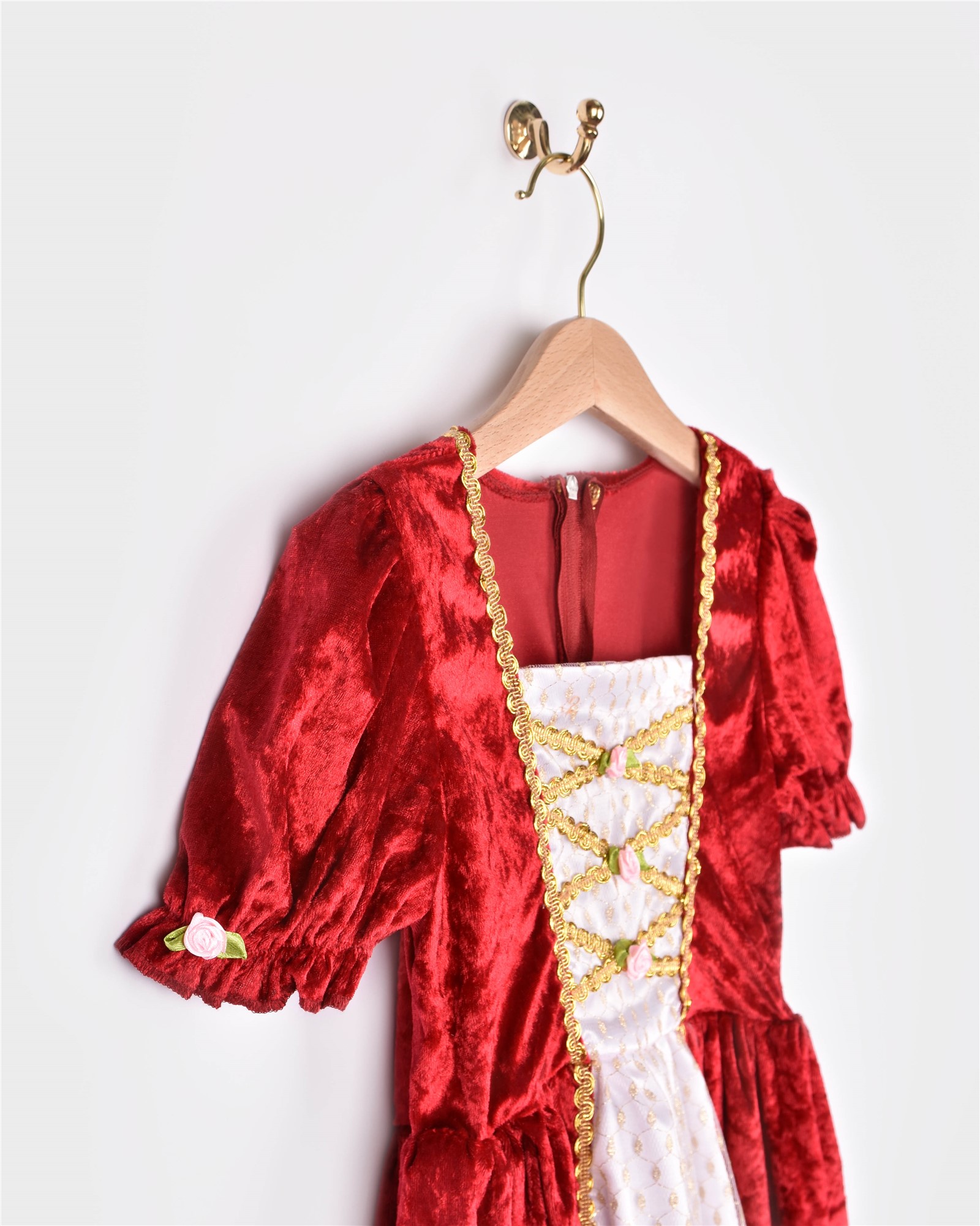 Disfraz Princesa Rojo Den Goda Fen - Imagen 4
