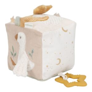Cubo Blandito de Actividades New Born Natura Little Dutch