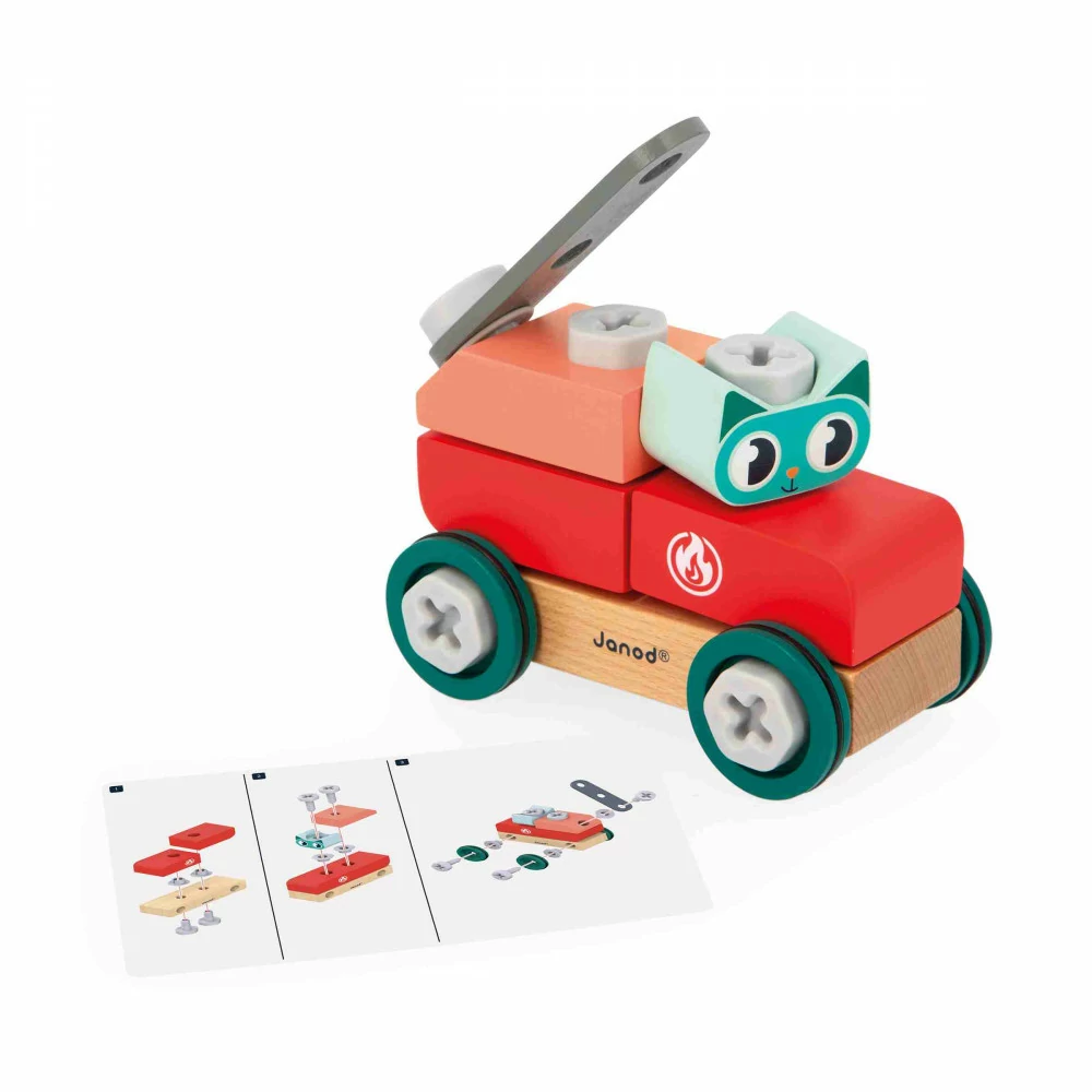 Coche Gato Brico'Kids - Imagen 2