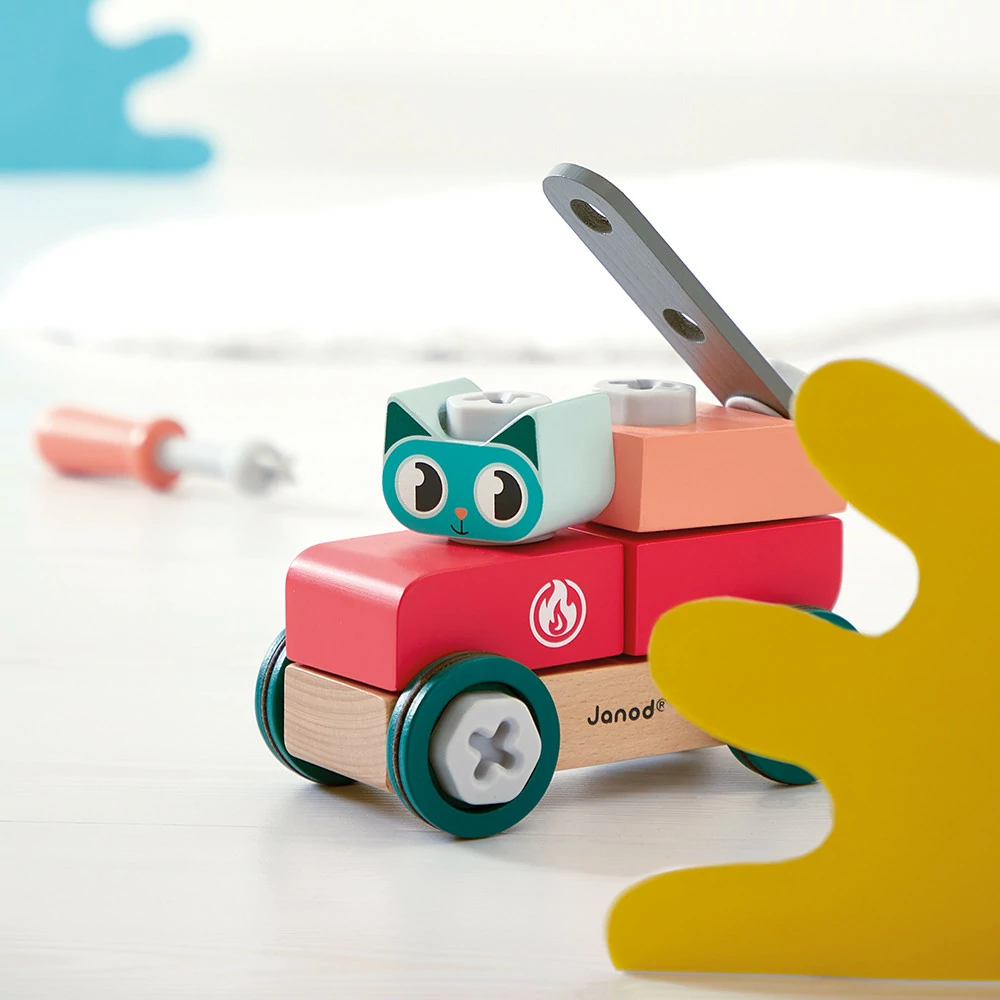 Coche Gato Brico'Kids - Imagen 5