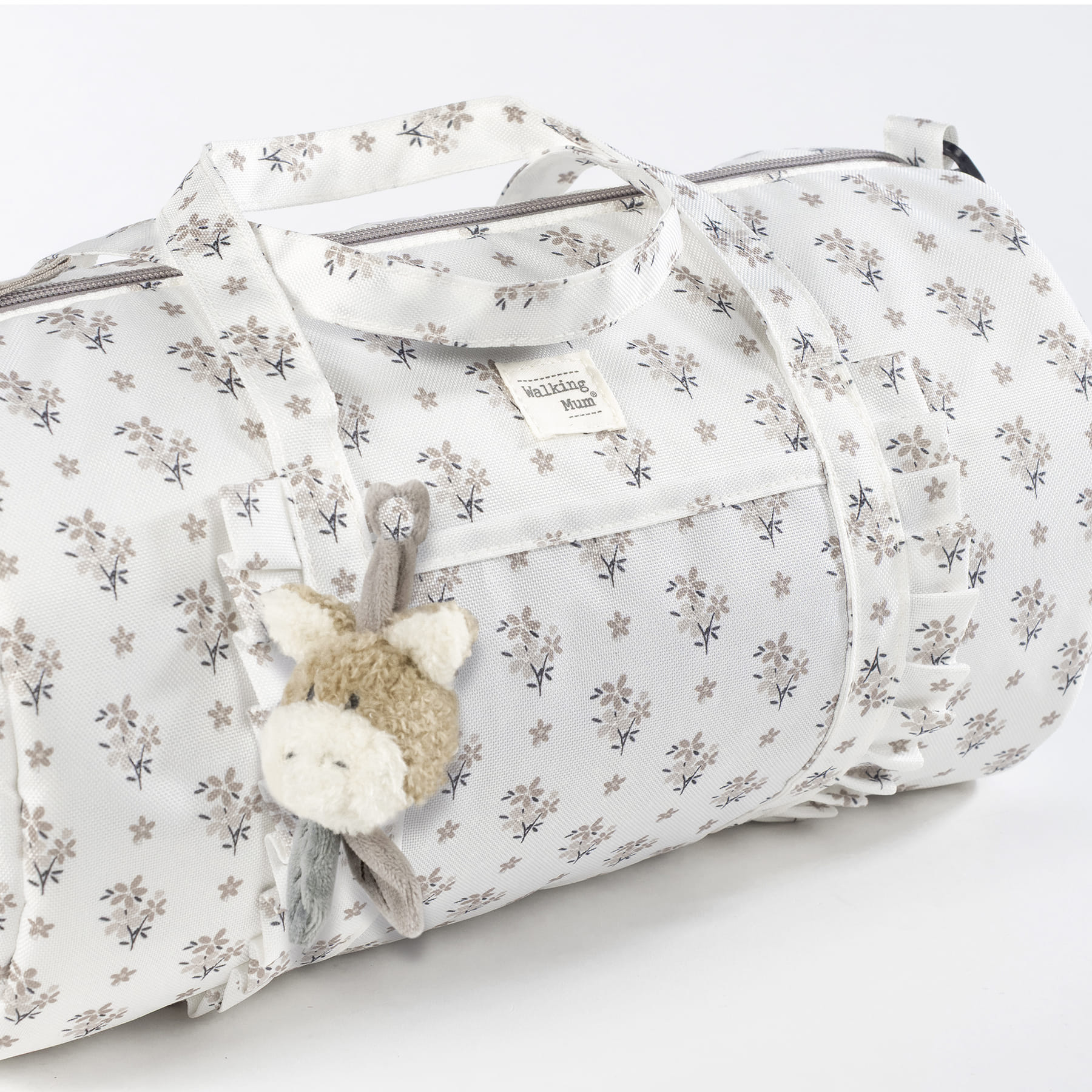 Bolsa Weekend Botton Flowers - Imagen 5