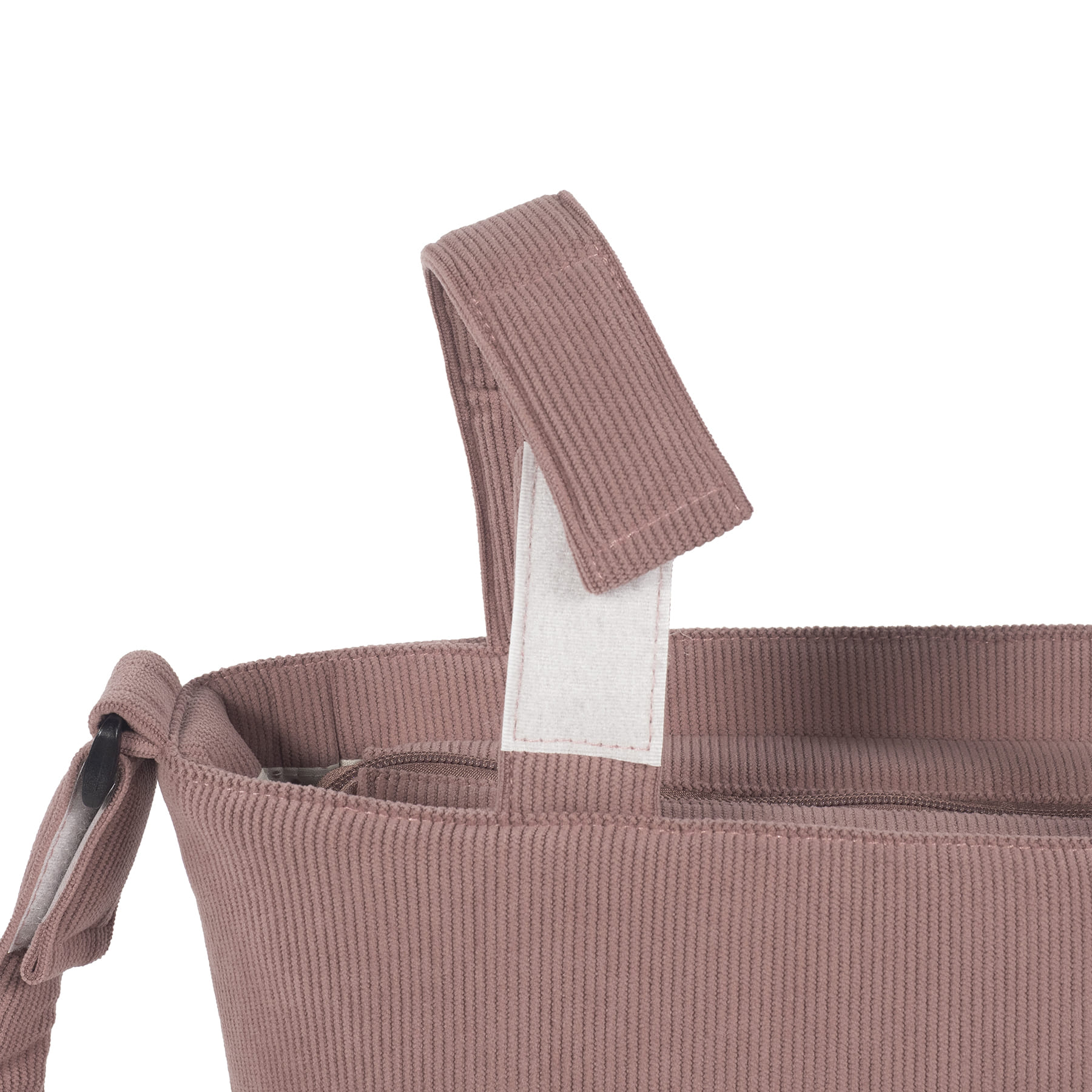 Bolsa Canastilla Pana Gala Cerise - Imagen 5